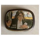 Alice Cooper belt buckle