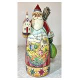 Jim Shore musical Santa --works