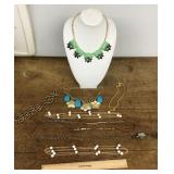 Collection of costume jewelry