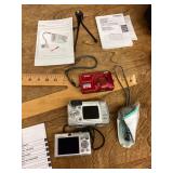 Canon, Kodak, Nikon digital cameras