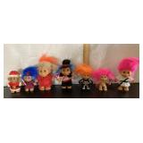 7 troll dolls