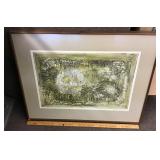 Shirley Eisman signed print "The Harvest"