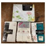 NEW queen flat sheet and pillowcases