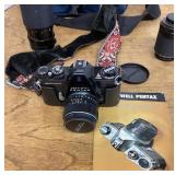 Pentax SP 2 camera + lenses