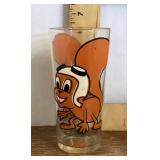 Rocky Squirrel character glass