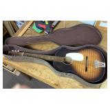 Kingston acoustic guitar with case