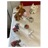 11 assorted elephant figures