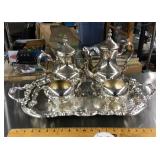 Rogers silverplate coffe and tea service