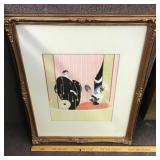 Framed Art Deco print