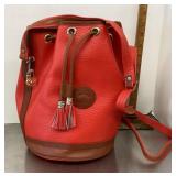 Bucket purse marked Dooney & Bourke