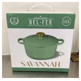 NEW cast-iron Dutch oven with lid