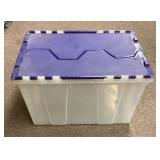 12 gallon flip lid tote