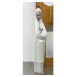 Nao porcelain "Girl with Rabbit" figure