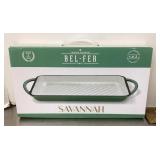 NEW enamel cast-iron grill pan