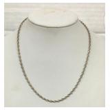 Sterling silver necklace