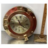 Porthole ship clock
