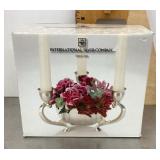 International Silver Company lotus centerpiece
