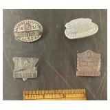 4 chauffeur badges