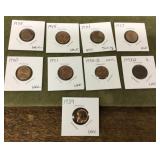 Uncirculated pennies