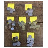 Collection of foreign coins