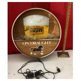 Budweiser Light beer light