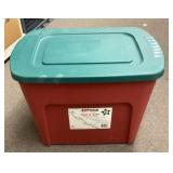 20 gallon storage tote with lid