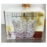 Fifth Avenue lead crystal bowl