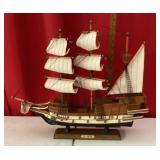 San Mateo sailing ship model