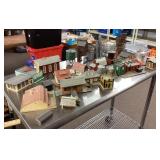 Lot of Plasticville buildings