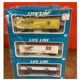 Life-Like HO 6-pack box cars