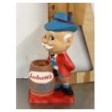 Canadian Labatt beer advertising figure