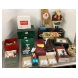 Clean up lot with Christmas ornaments