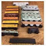 Collection of box cars