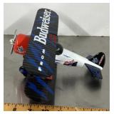 Budweiser bi-wing airplane