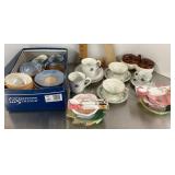 Group of cups and saucers