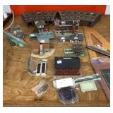 N Gauge model railroad layout buildings