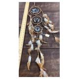 Dreamcatcher with stained glass