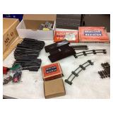 Collection of track and track accessories