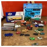 Collection of HO and diecast cars