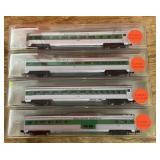 4 N Gauge passenger cars