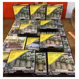 19 HO retaining walls