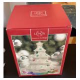 Lenox pre-lit ceramic tree