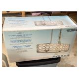 Oval pendant light fixture