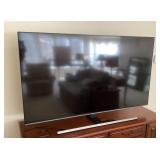 65" Samsung TV with remote