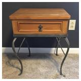 17.5' square nightstand