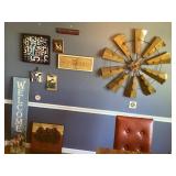 Group of wall decor