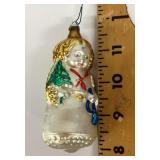 Mercury glass angel ornament