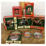8 Coca-Cola ornaments
