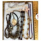 Costume jewelry necklaces