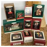 10 Hallmark ornaments